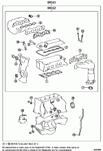 ENGINE OVERHAUL GASKET KIT 3